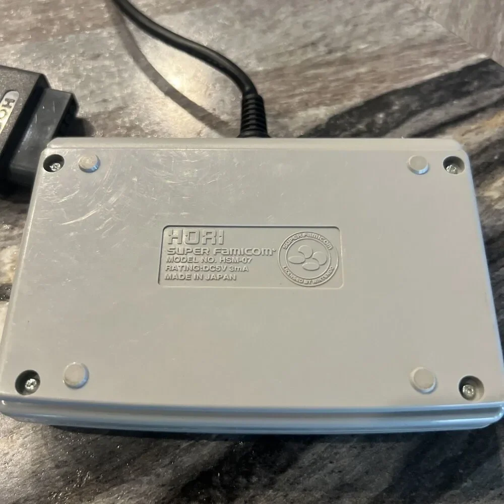 Nintendo SNES Super Famicom Super Link Multiplayer Adapter Hori HSM-07 multitap
